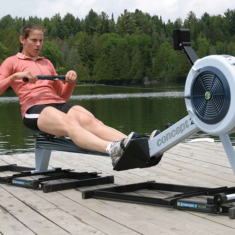 Glissieres paire de slides pour le rameur Concept2 modeles C D ou E Incept Sport